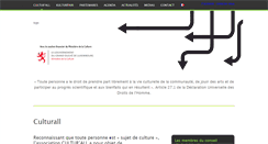 Desktop Screenshot of culturall.lu